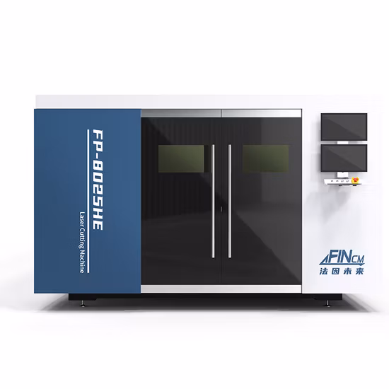 ステンレス鋼用ファイバーレーザー切断機 1500W 2000W 3000W 6000W レーザー切断機 (IPG/Max/Rycus レーザー装置付き)