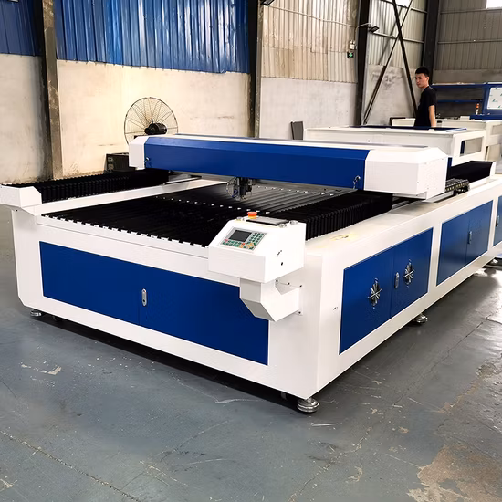 Rd6445g制御を備えたステンレス鋼、炭素鋼、金属および非金属合板用のアクリル木材混合CO2レーザー彫刻切断機